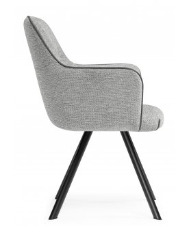 Стул-кресло Elis gray / dark gray / black