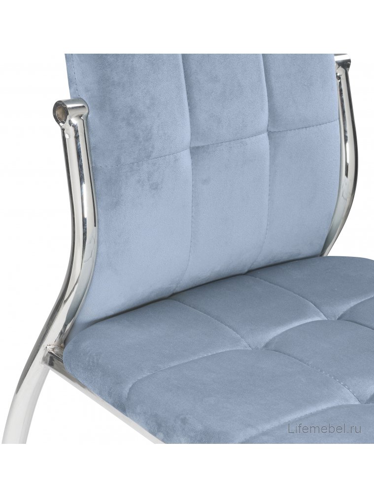 Стул на металлокаркасе Farini blue