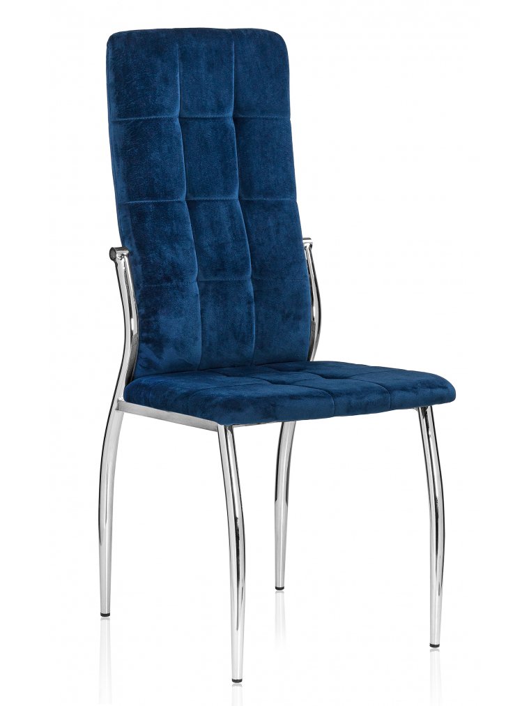 Стул на металлокаркасе Farini dark blue