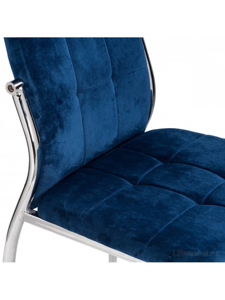 Стул на металлокаркасе Farini dark blue