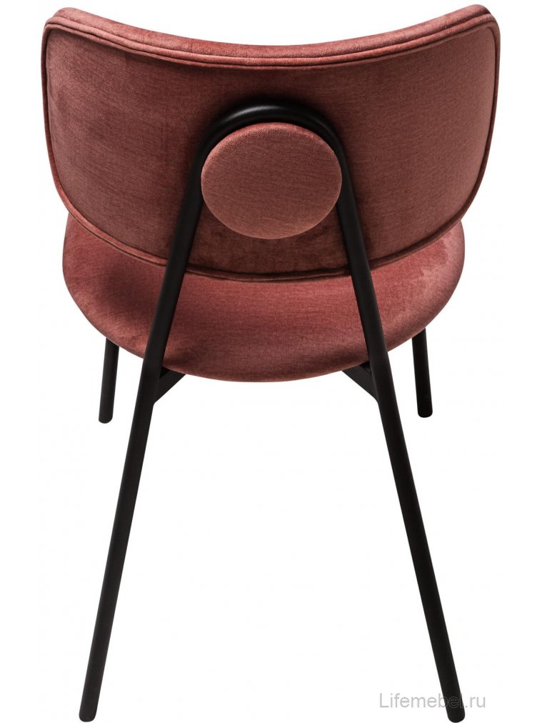 Стул на металлокаркасе Fendi терракот