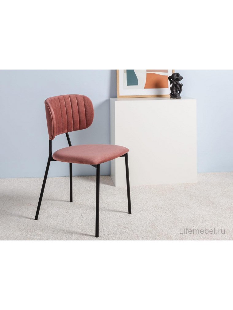 Стул на металлокаркасе Fendi терракот