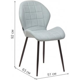 Стул на металлокаркасе Flower