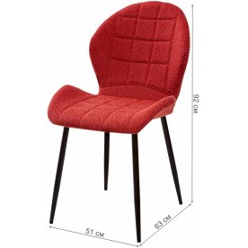 Стул на металлокаркасе Flower TRF-04