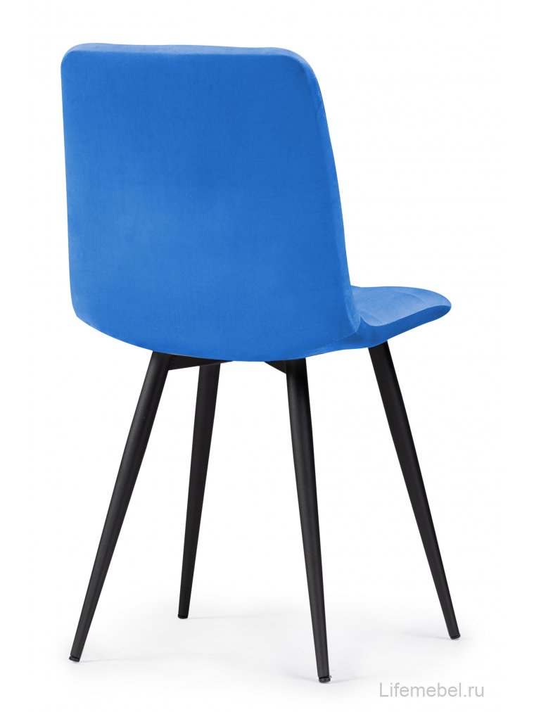 Стул на металлокаркасе Fox 01 blue / black