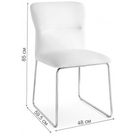 Стул на металлокаркасе Frida