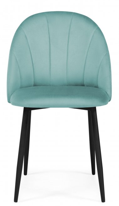 Стул на металлокаркасе Gabi 03 light blue / black
