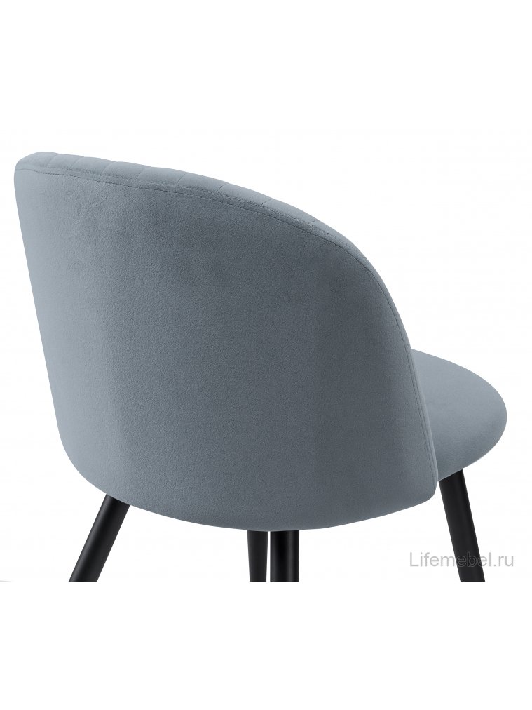 Стул на металлокаркасе Gabi 1 gray / black