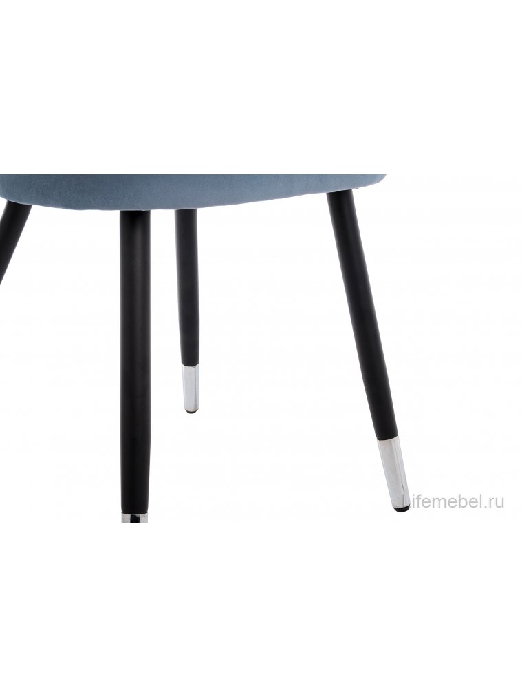 Стул на металлокаркасе Gabi blue / black