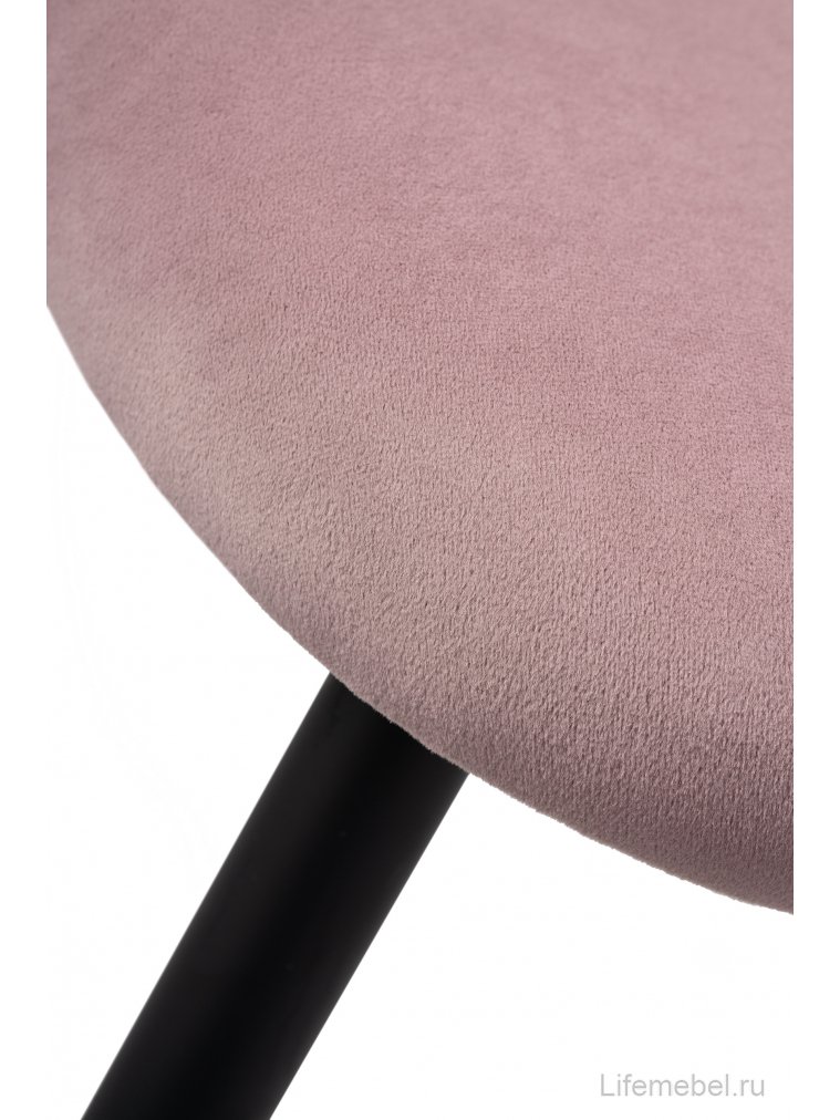 Стул на металлокаркасе Gabi light purple / black