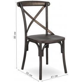 Стул на металлокаркасе N-33