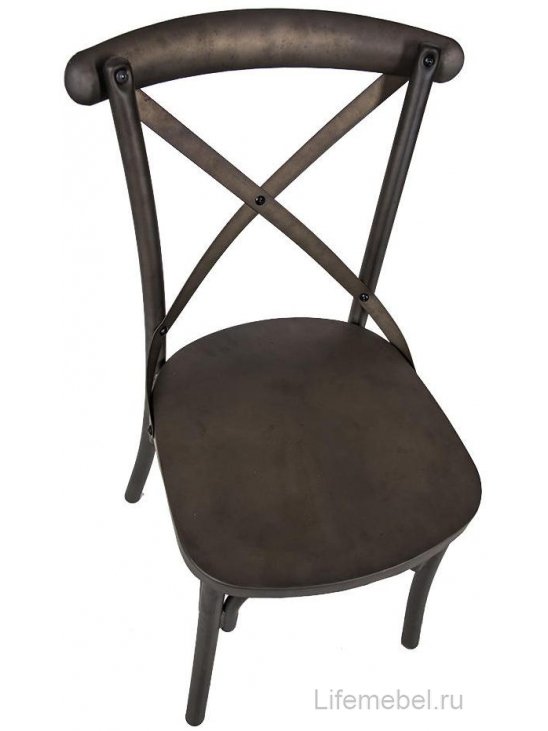 Стул на металлокаркасе N-33 gunmetal