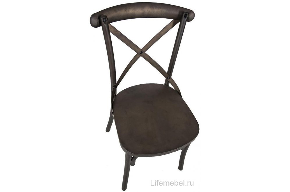 Стул на металлокаркасе N-33 gunmetal