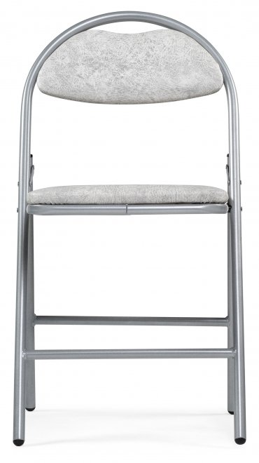 Стул на металлокаркасе Gikat белый мрамор / светлый мусс