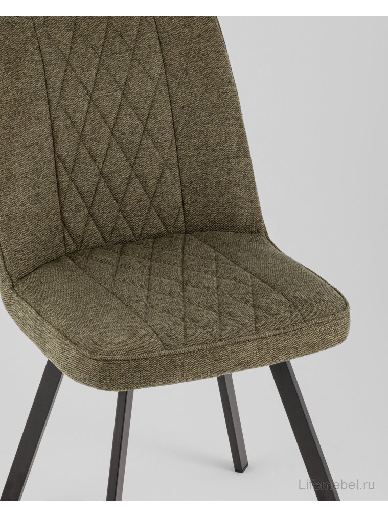 Стул на металлокаркасе Роум зеленый