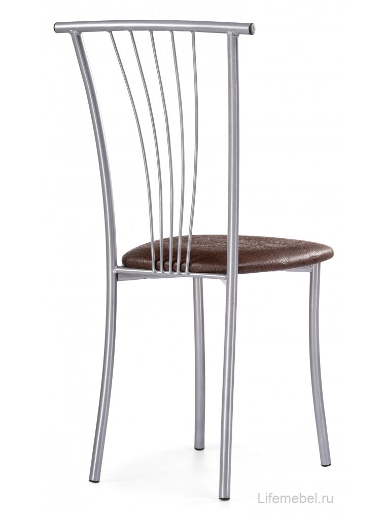 Стул на металлокаркасе Grigori горький шоколад / светлый мусс