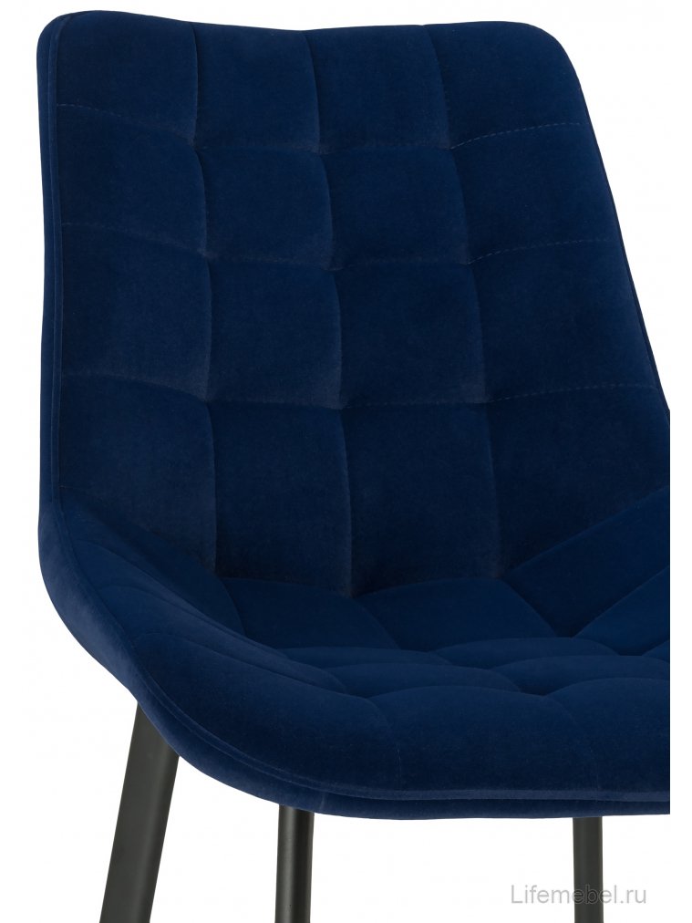 Стул на металлокаркасе Hagen dark blue