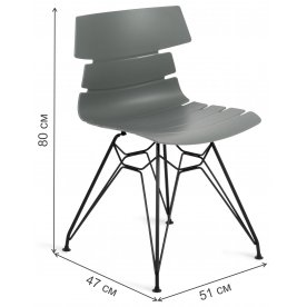 Стул на металлокаркасе Hansen mod. 622N