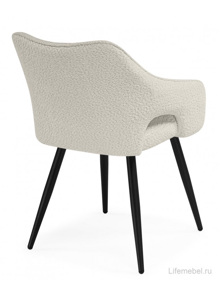 Стул на металлокаркасе Hera beige / black