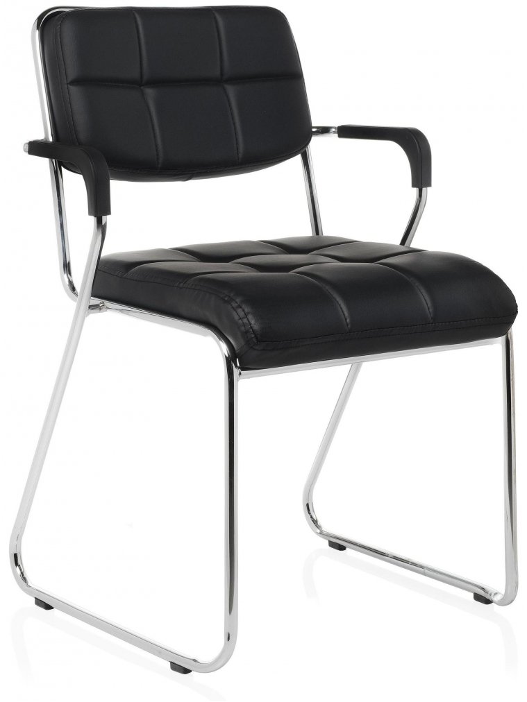 Стул на металлокаркасе Iso lux black