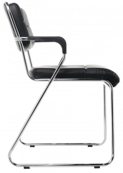 Стул на металлокаркасе Iso lux black с-116-1