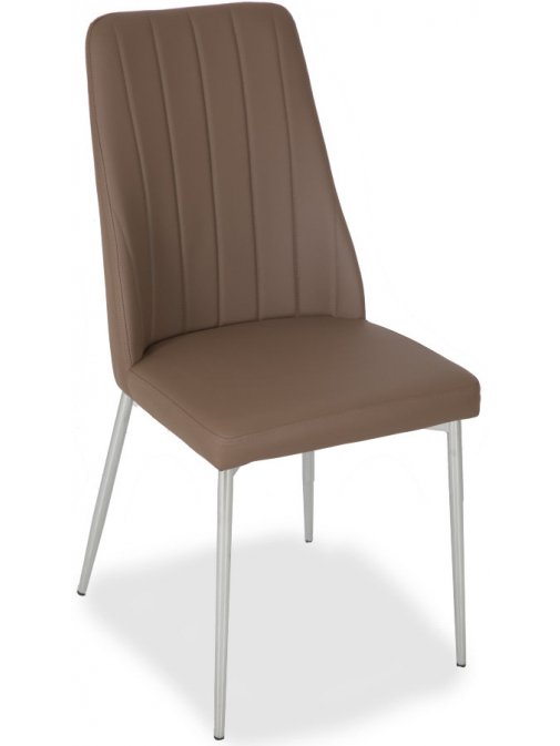 Стул на металлокаркасе LH-11 cappuccino (a42)