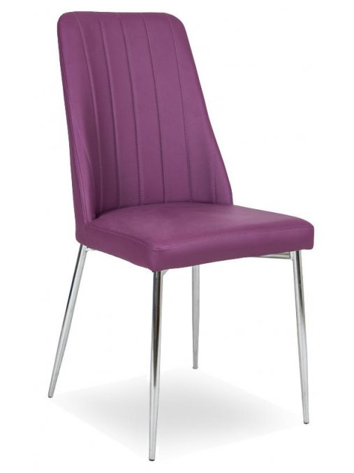 Стул на металлокаркасе LH-11 purple (a44)
