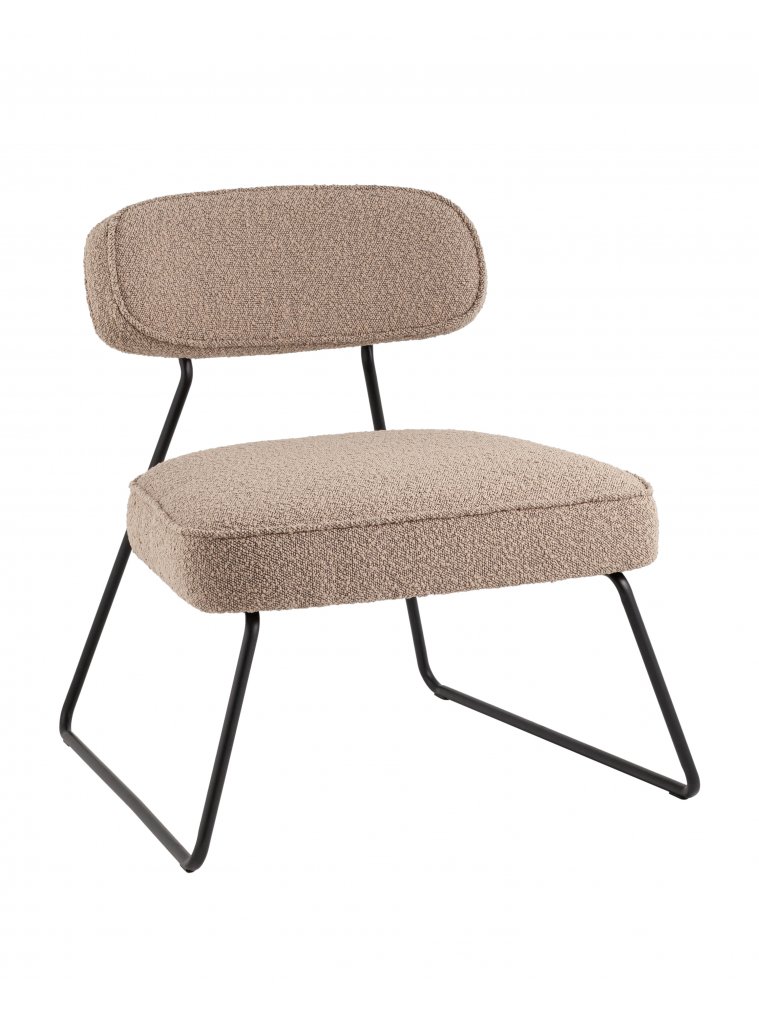 Стул на металлокаркасе Кайла, бежевый