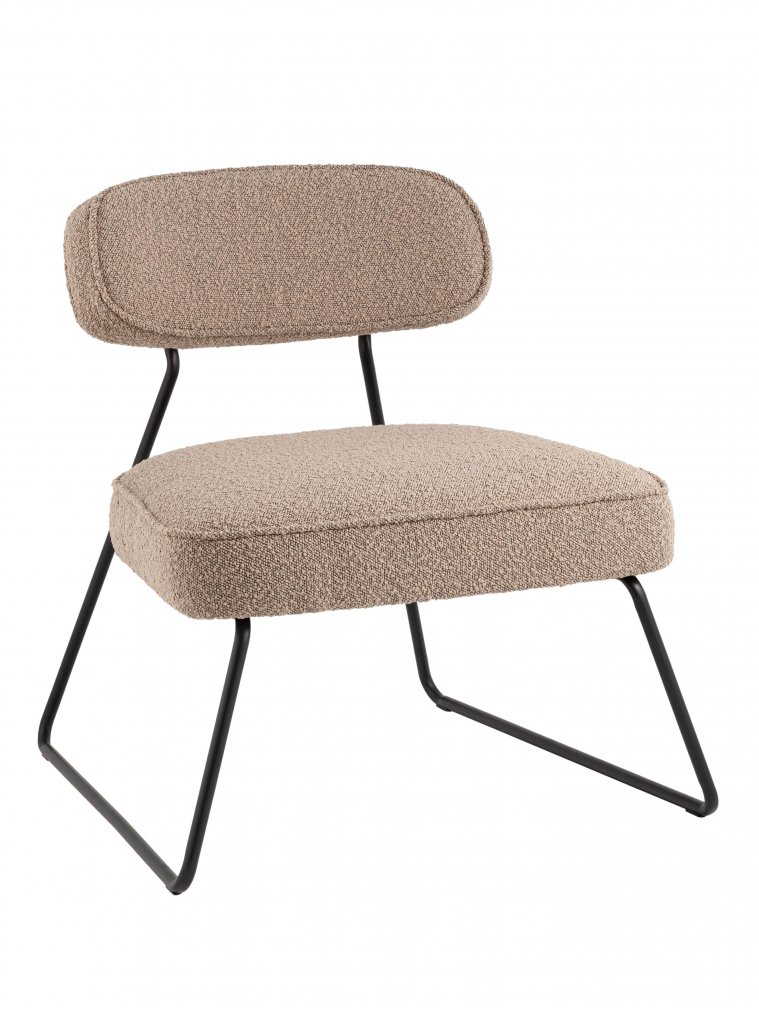 Стул на металлокаркасе Кайла, бежевый