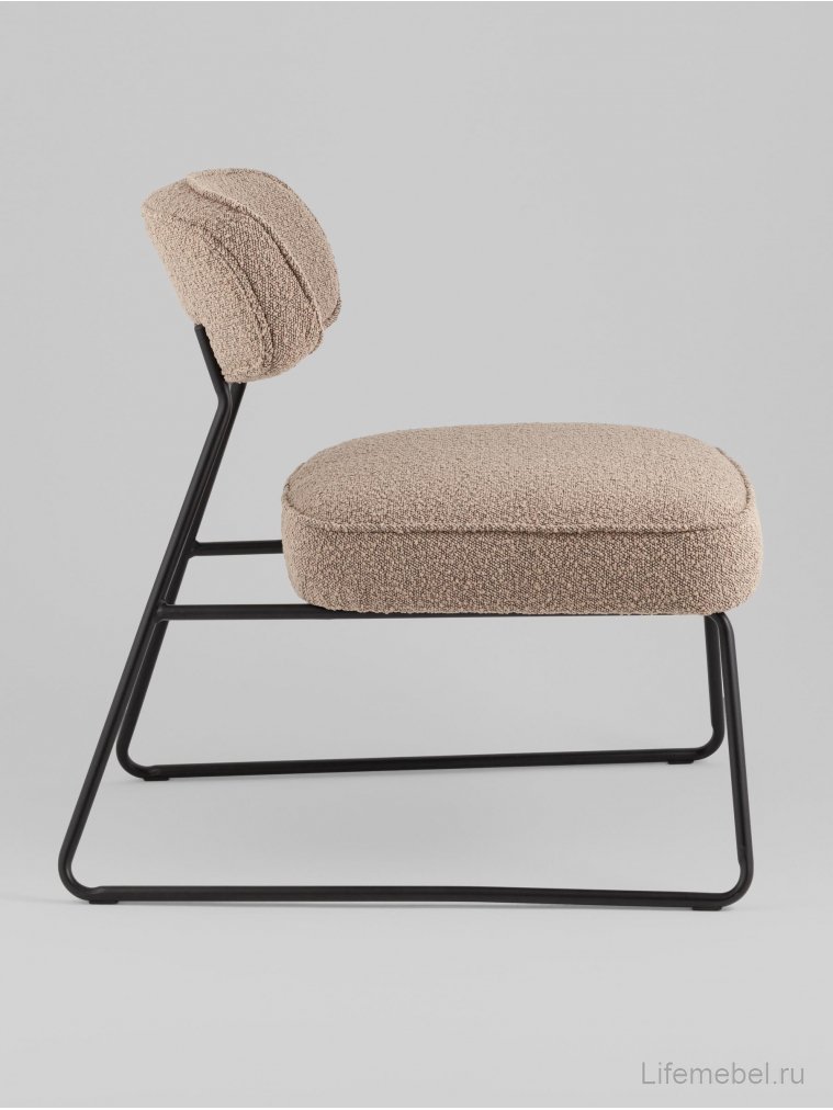 Стул на металлокаркасе Кайла, бежевый