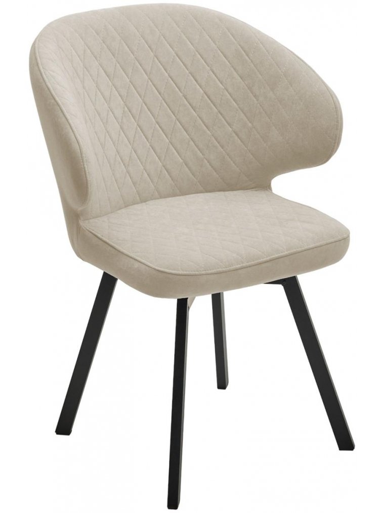 Стул на металлокаркасе Хилтон бежевый