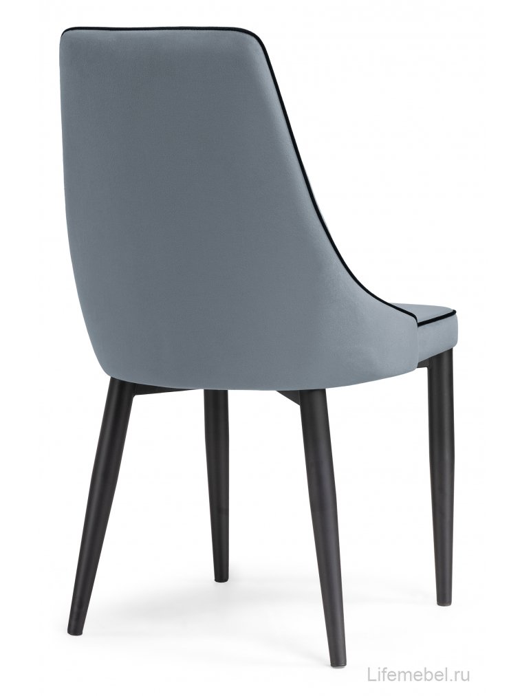 Стул на металлокаркасе Kora 1 gray / black