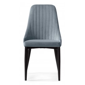 Стул на металлокаркасе Kora gray / black