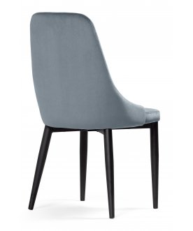 Стул на металлокаркасе Kora gray / black