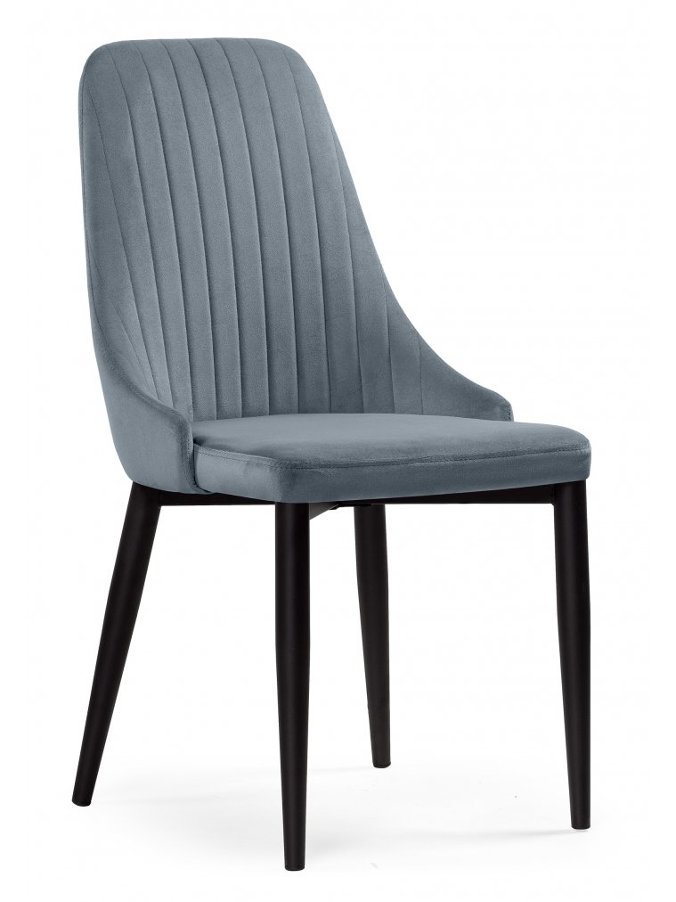 Стул на металлокаркасе Kora gray / black