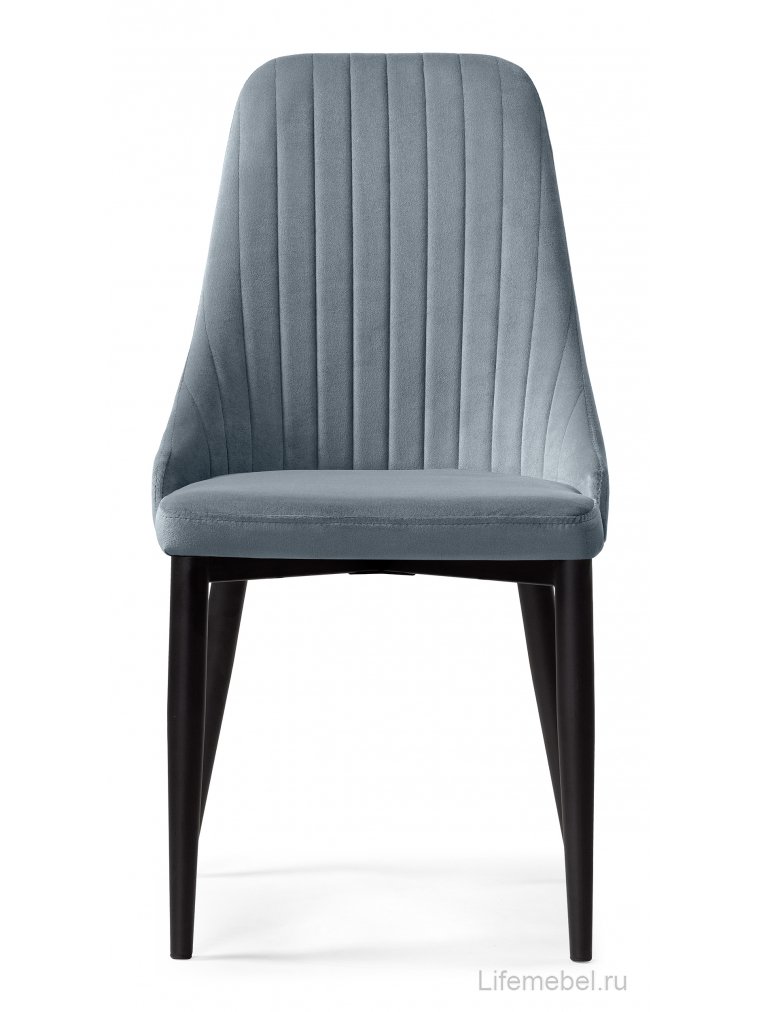 Стул на металлокаркасе Kora gray / black