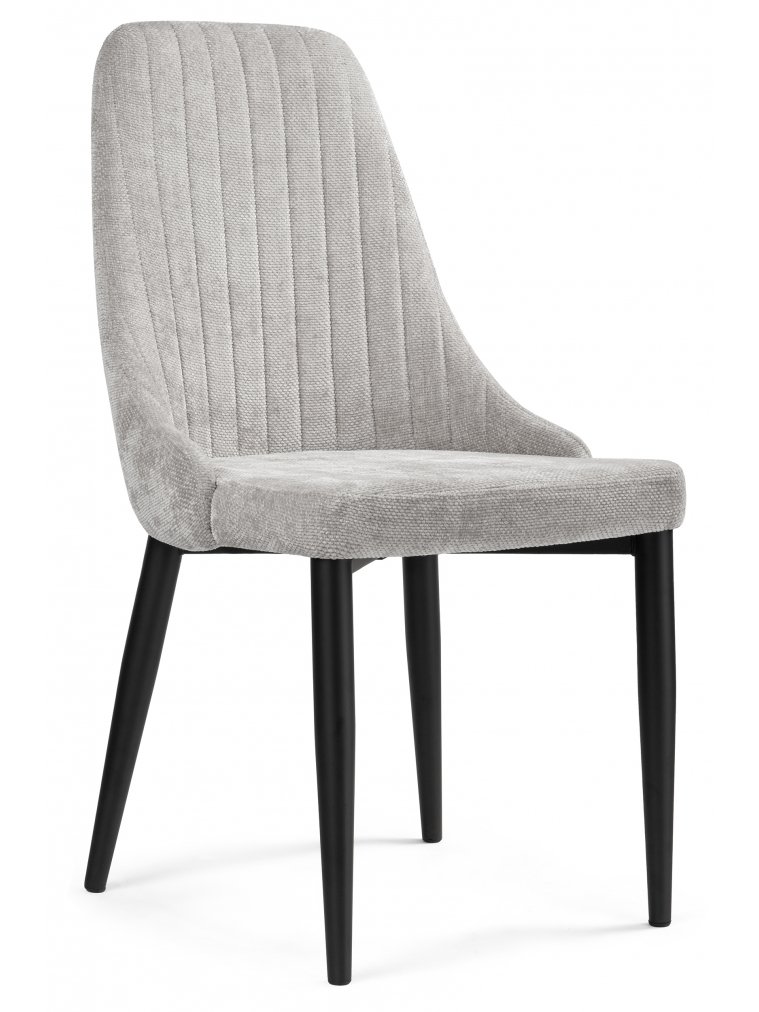 Стул на металлокаркасе Kora black / gray