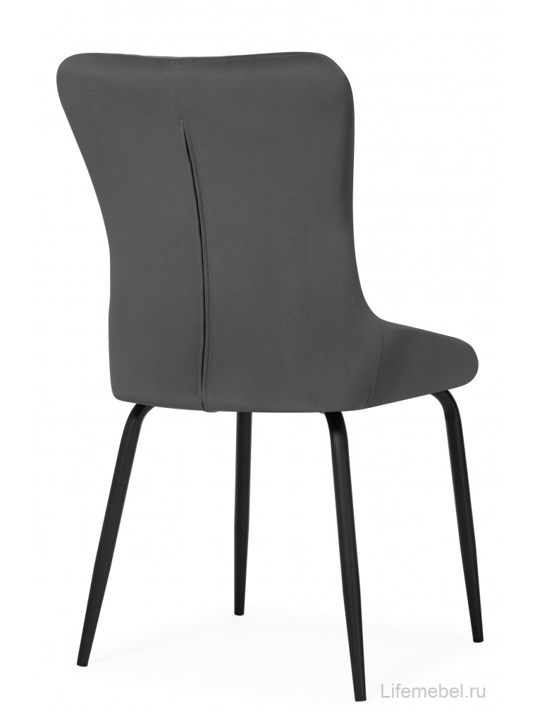 Стул на металлокаркасе Lado gray / black