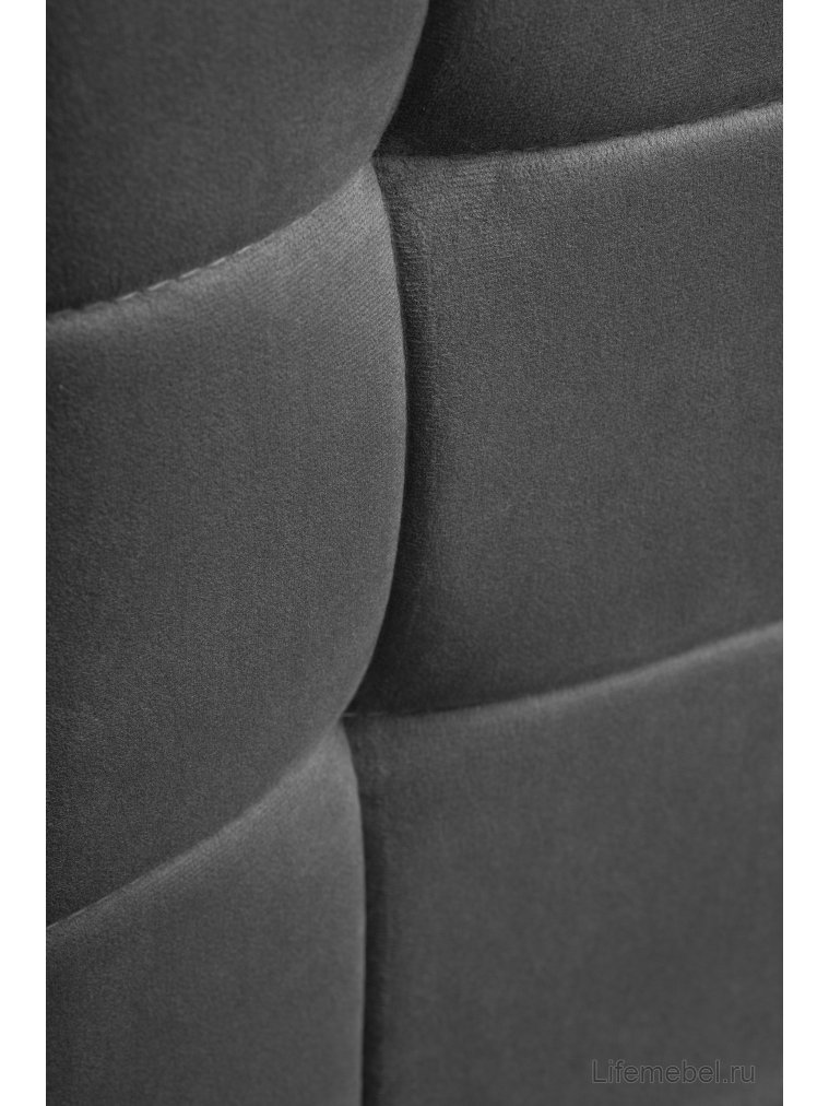 Стул на металлокаркасе Лаксман velutto 32 / черный