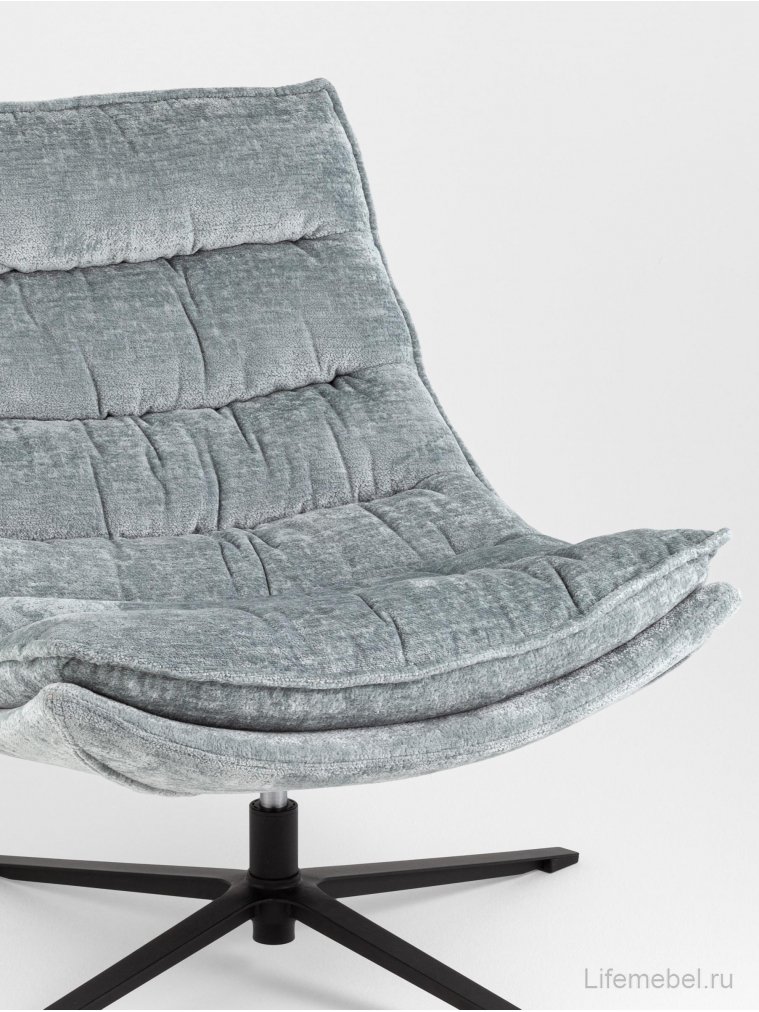 Стул на металлокаркасе Лоренс, серый