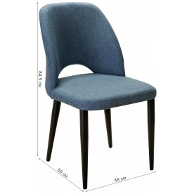 Стул на металлокаркасе Ledger Сканди