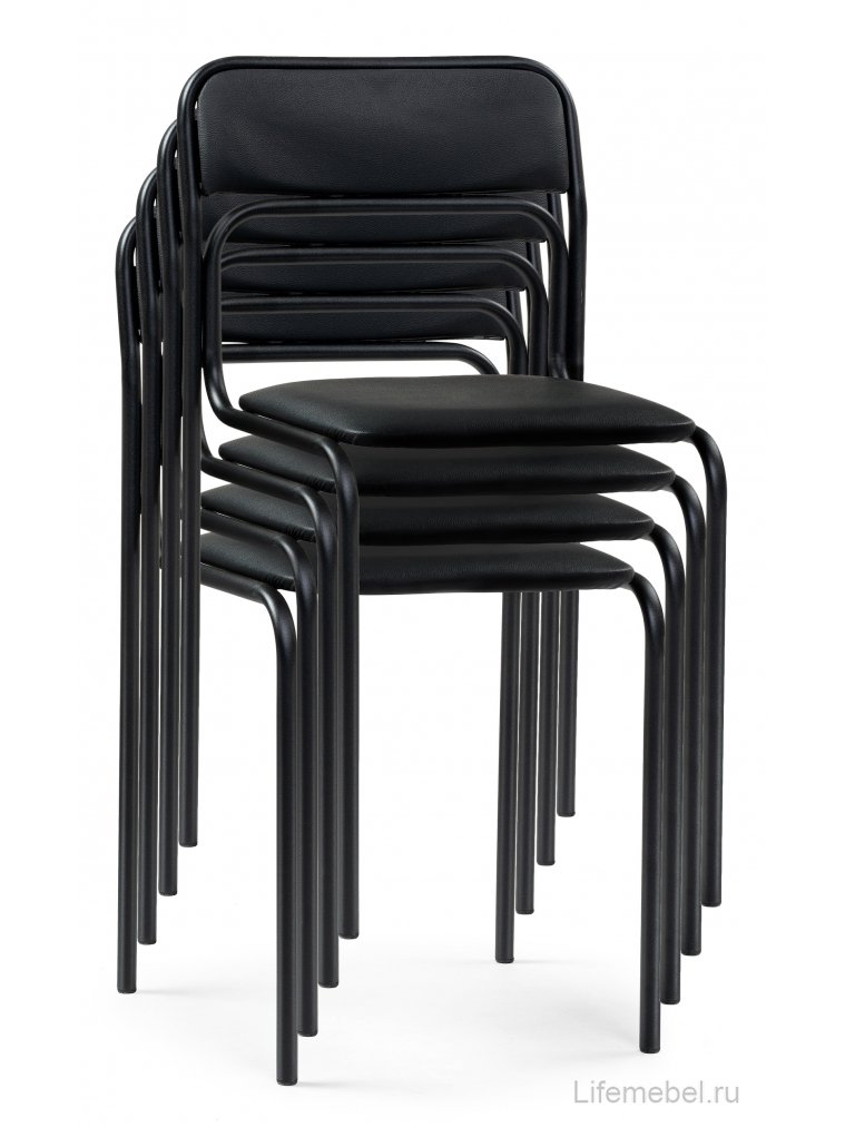 Стул на металлокаркасе Летиция BL черный