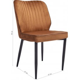 Стул на металлокаркасе Левангер