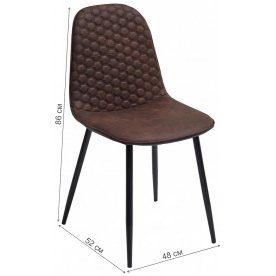 Стул на металлокаркасе Lion