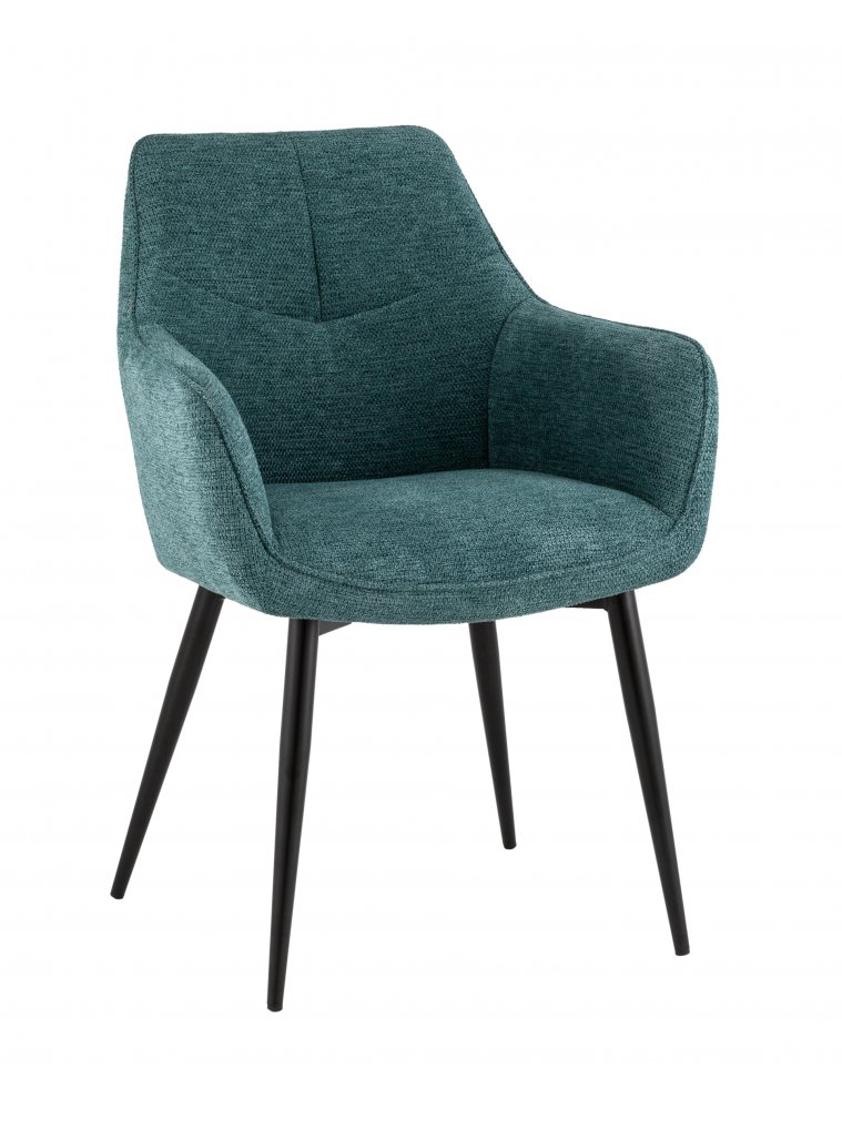 Стул на металлокаркасе Lynet, голубой