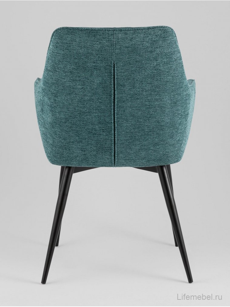 Стул на металлокаркасе Мерит, голубой