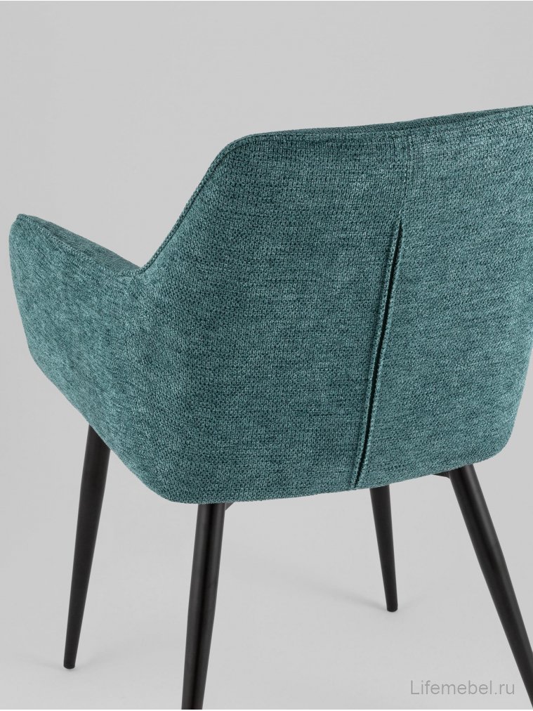 Стул на металлокаркасе Мерит, голубой