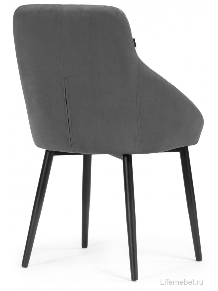 Стул на металлокаркасе Махатма velutto 32 / черный