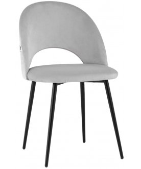 Стул на металлокаркасе Маркл светло-серый
