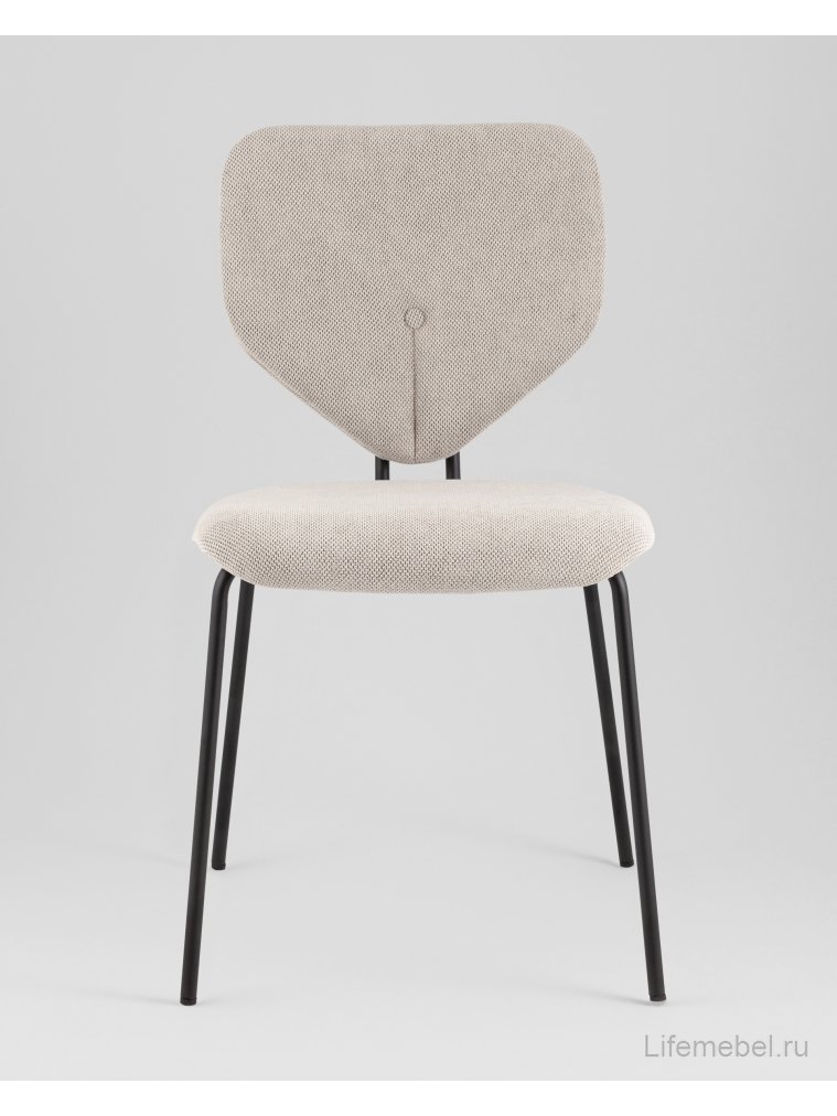 Стул на металлокаркасе Masey бежевый